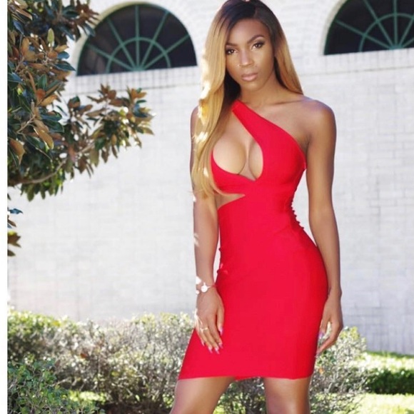 Beautiful Red bandage dress - Picture 1 of 4